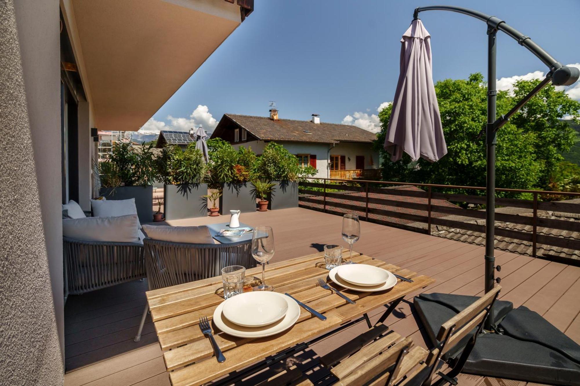 Mountain View Suites Tisens المظهر الخارجي الصورة