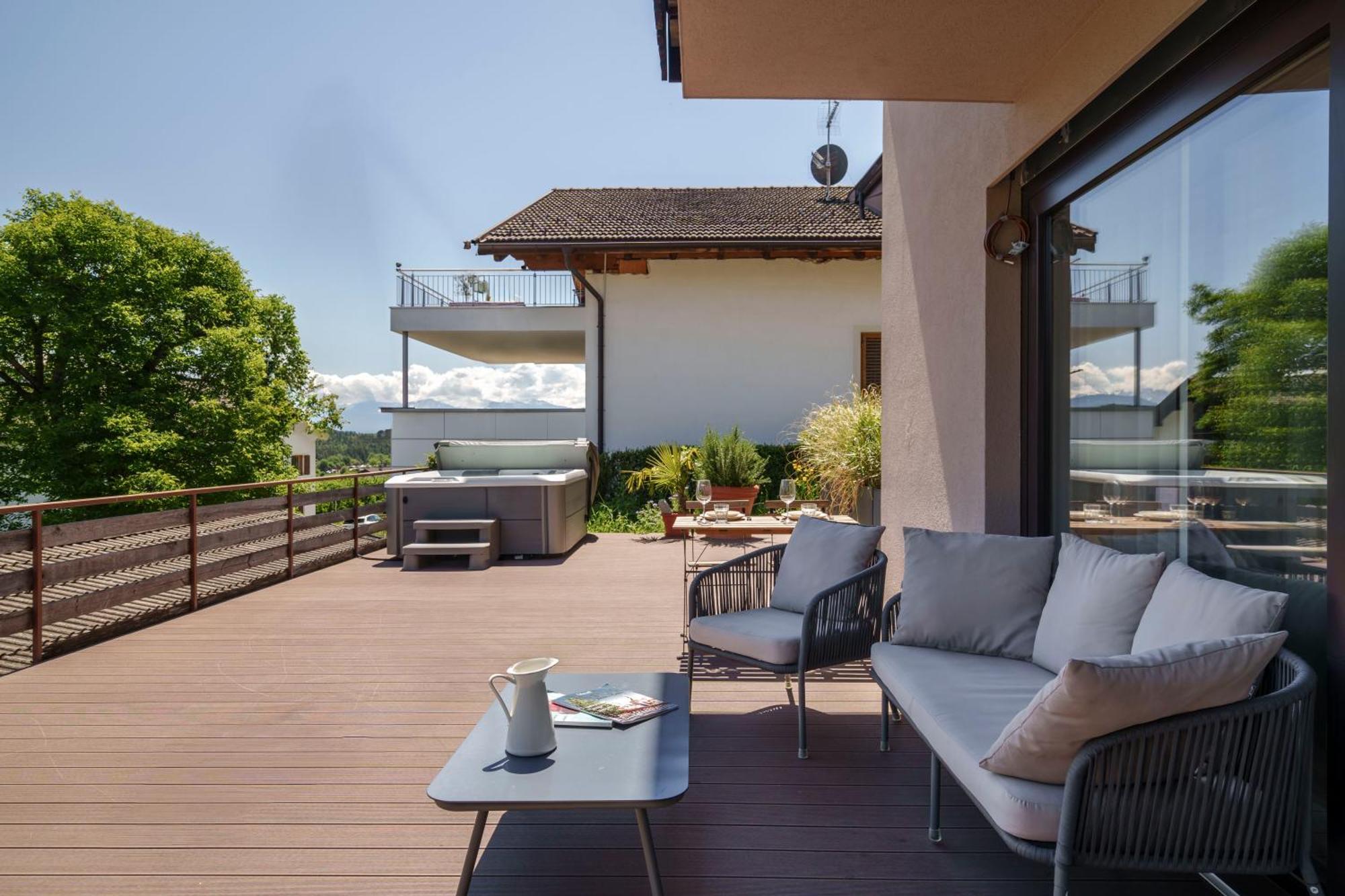 Mountain View Suites Tisens المظهر الخارجي الصورة